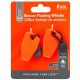 ol-rescue-whistle-2-pack-front.jpg SOL Rescue Floating Whistle 2 Pack with high-visibility orange design and lanyards