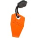 sol-rescue-whistle-lanyard-attached.jpg SOL whistle with attached lanyard clipped to personal gear