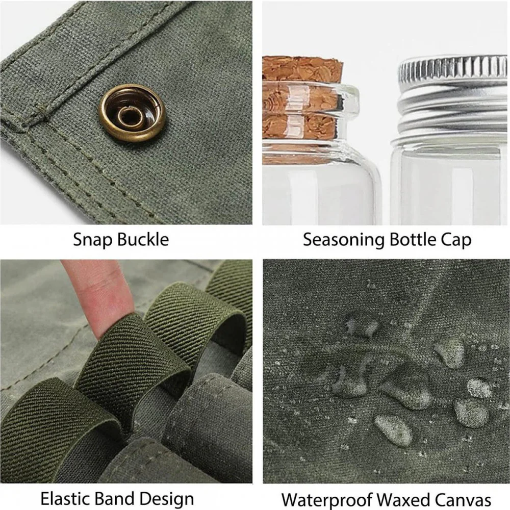 Outdoor Jar Storage Bag Set - 9Pcs