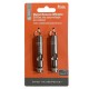 SOL Rescue Metal Whistles in a 2-pack with rust-resistant aluminum bodies