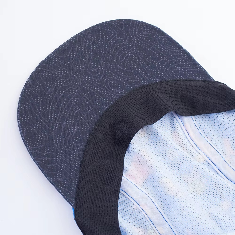 Colorful Quick-Dry Sports Cap with Curved Brim and Elastic Back Closure