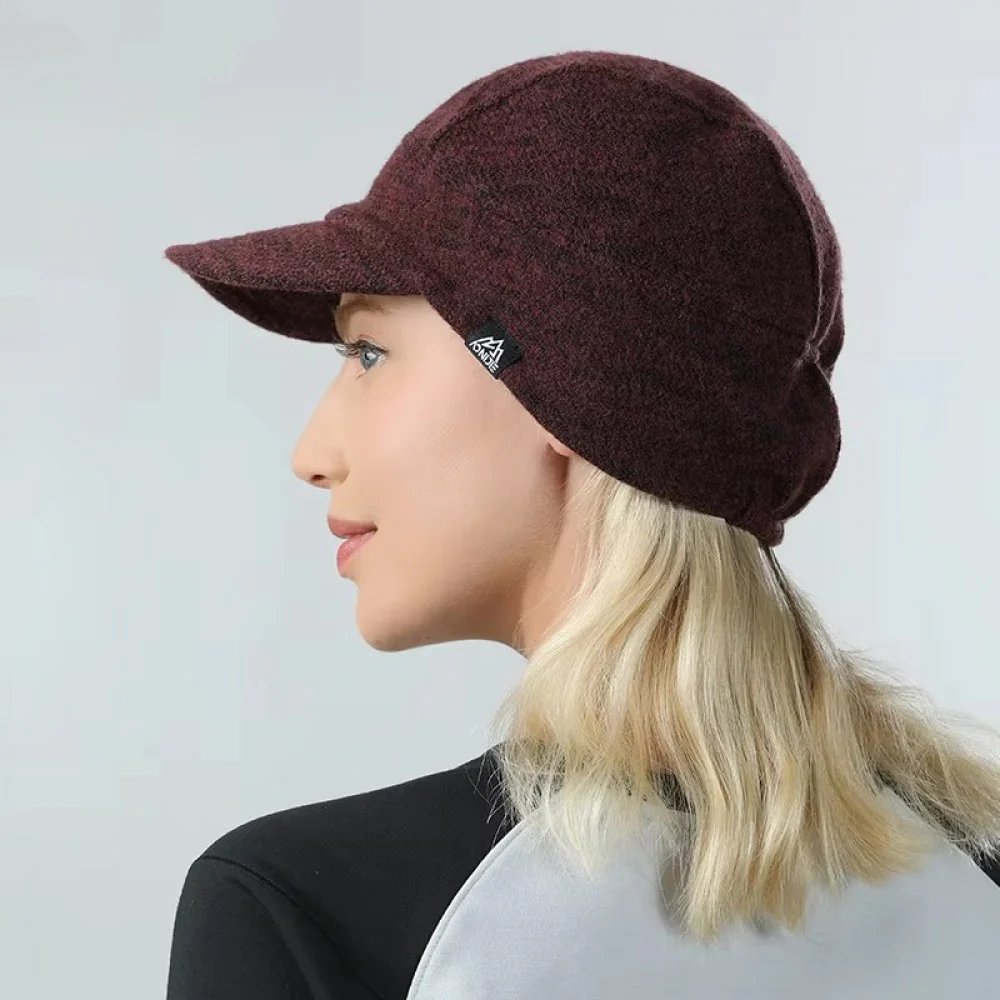 AONIJIE Unisex Wool Knitted Winter Cap