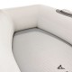 Aqua Marina Deluxe 298 Inflatable Speed Boat Kit with Pump and Oars Aqua Marina Deluxe 298 inflatable speed boat with carry bag paddles seat and pump included for portable boating