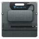 Bluetti 120W Portable Solar Panel Foldable High Efficiency Outdoor Charging Bluetti 120W portable solar panel fully unfolded with high-efficiency cells for camping and off-grid power use