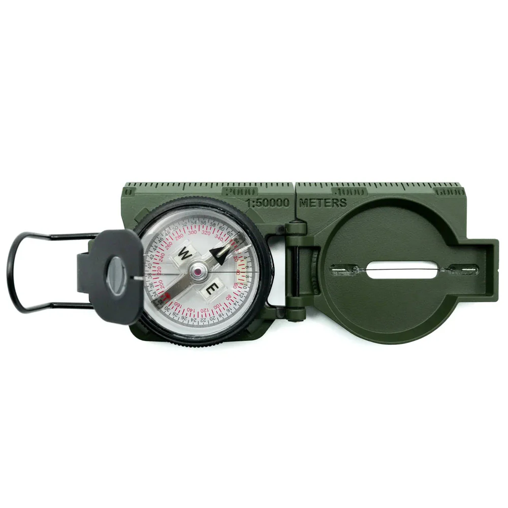 Brunton H-3 Tritium Lensatic Compass | Military Spec Self-Illuminating ...