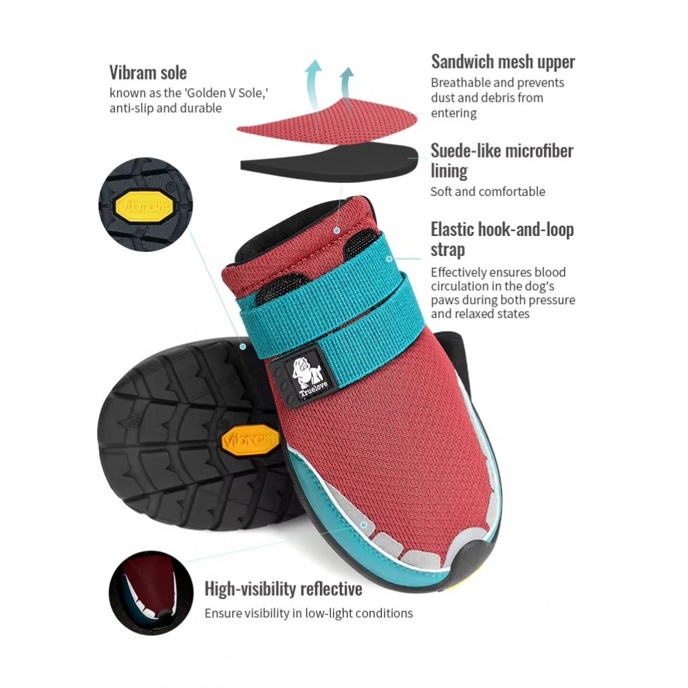 Dog Boots with Vibram Sole