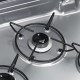 Dometic 3 Burner Gas Stove with Glass Lid Open Dometic 3 burner gas stove with glass lid open for caravan and campervan kitchen use