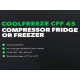 Dometic CFF 45 portable fridge freezer 44 litre closed unit for camping and vehicle use