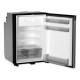 Interior of Dometic NRX 115C fridge freezer with adjustable shelves and door storage compartments