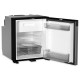 Dometic NRX 60C built-in compressor fridge freezer with door open showing interior shelves and food storage