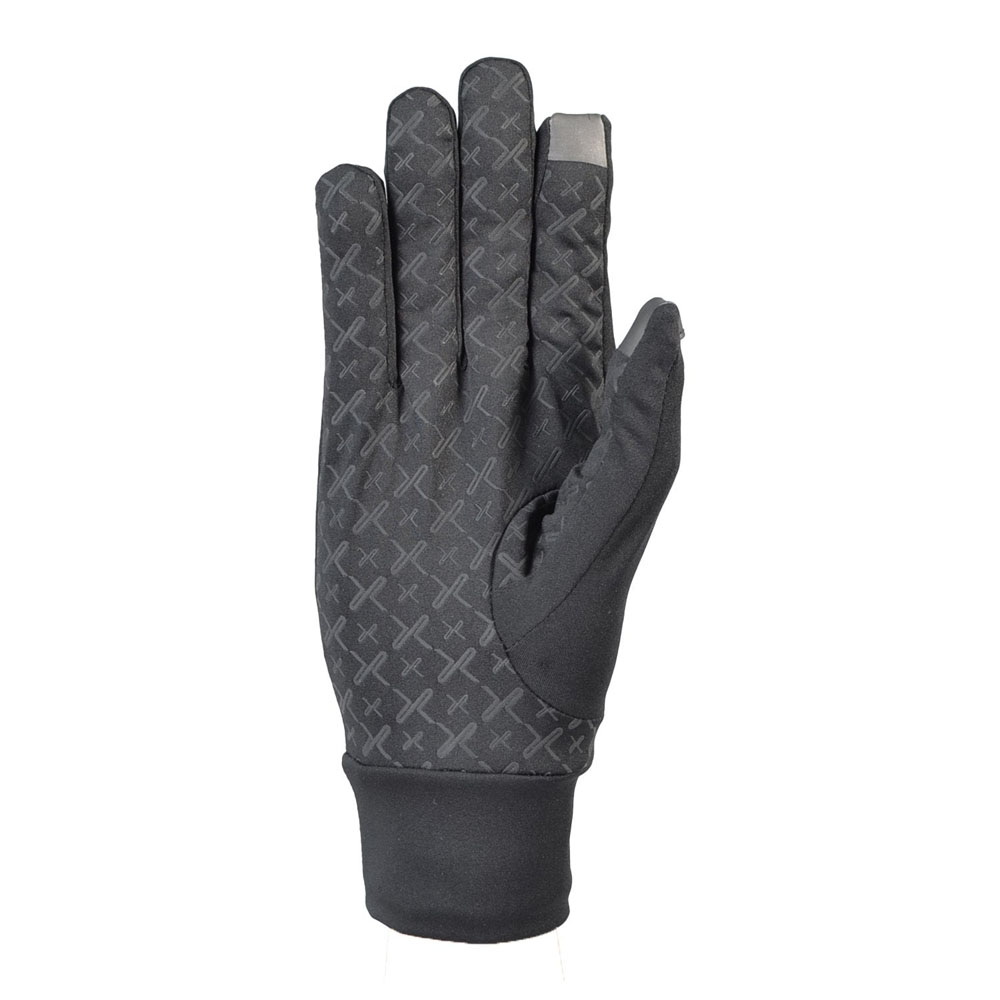 Black Extremities anti viral deflect gloves with thermal lightweight design for running cycling hiking and cold weather outdoor use