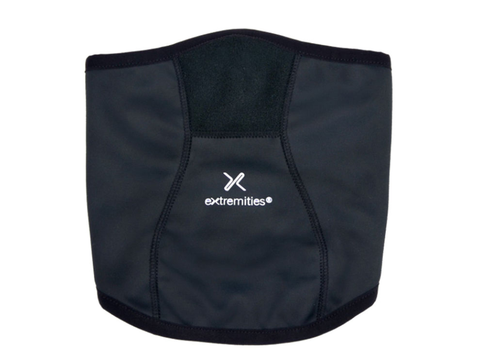 Black Extremities Guide face mask with GORE-TEX INFINIUM fabric for windproof cold weather hiking cycling and outdoor use