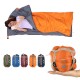 Lixada Ultralight Envelope Sleeping Bag 190x75cm Lixada ultralight envelope sleeping bag in orange and grey with compact carry bag for camping and hiking