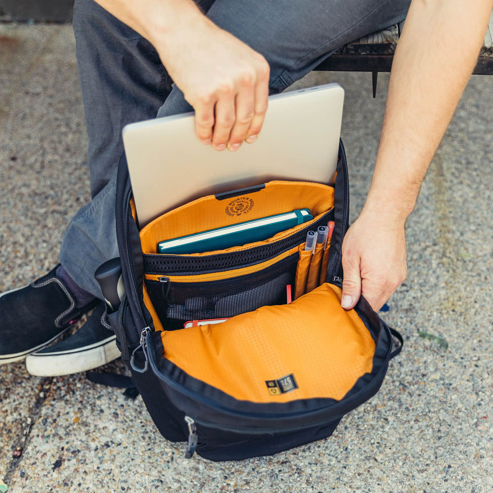 gregory rhune 20l everyday backpack padded laptop compartment organized work commuter backpack