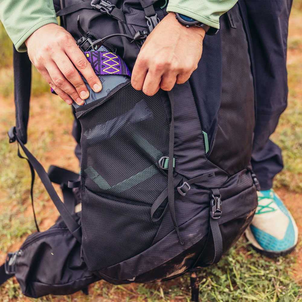 gregory stout 55l mens backpacking pack lightweight trekking backpack large capacity outdoor hiking pack men