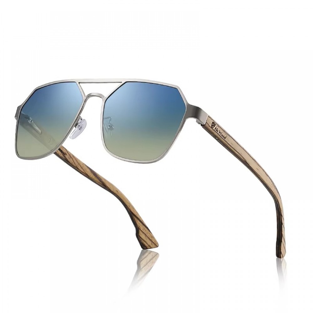 Square Polarized Sunglasses square polarized sunglasses wooden temple uv400 protection retro style fashion sunglasses for men and women