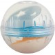 Interactive Slow Feeder Treat Ball for Dogs and Cats Yellow Interactive slow feeder treat dispensing ball toy in yellow and transparent finish designed for dogs and cats to promote puzzle play, treat rewards and slower eating habits