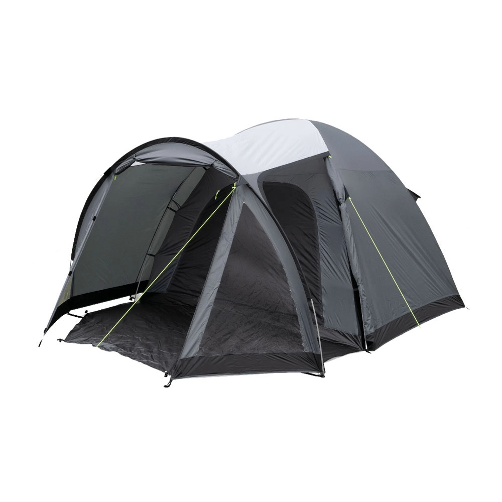 Kampa Brighton 5 Person Camping Value Package Kampa Brighton 5 person camping package with tent, camping chairs, air mattress, table, cookware and outdoor accessories