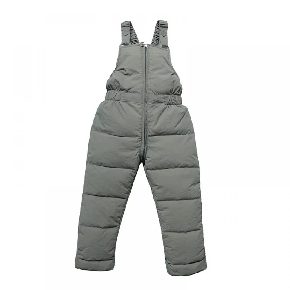 Kids Winter Down Overalls Pants Kids Winter Down Overalls Pants