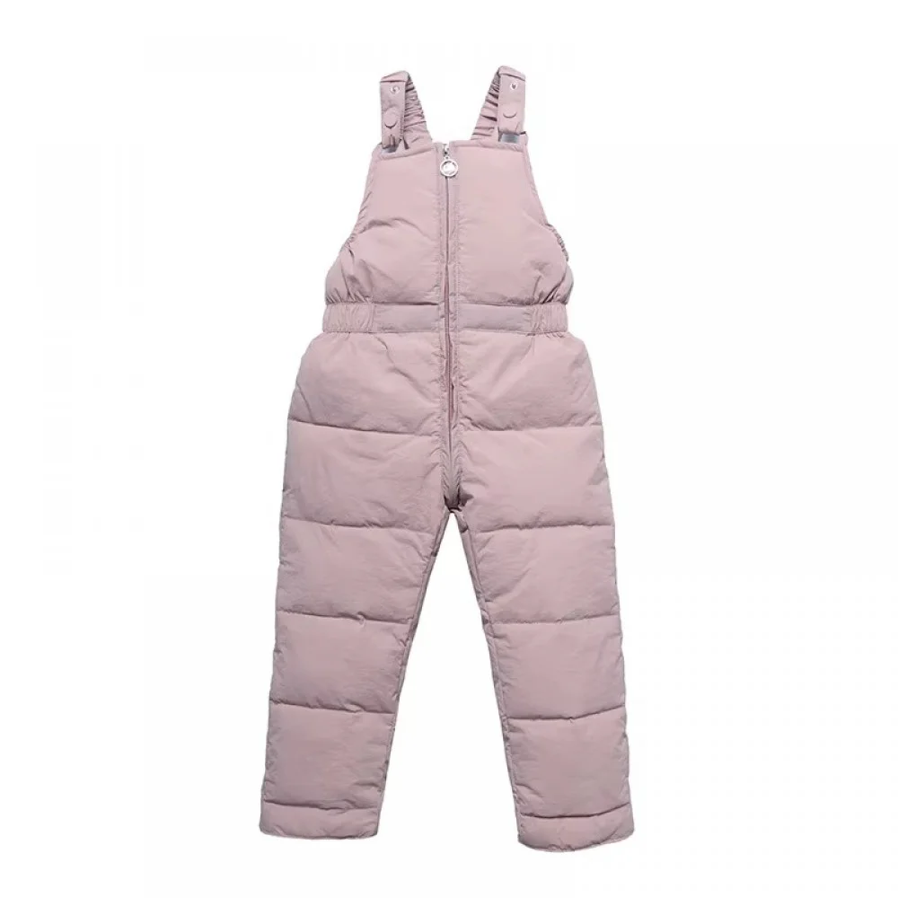 Kids Winter Down Overalls Pants Kids Winter Down Overalls Pants