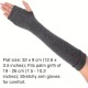 Long Fingerless Arm Warmer Gloves