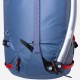 Side view of  Sulphur Mountain Equipment Fang 35 Backpack with hip belt and top lid