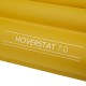 Mountain Equipment Hoverstat 7.0 Sleeping Mat - Top View Top view of the Mountain Equipment Hoverstat 7.0 sleeping mat fully inflated, showing its elongated vertical baffles.