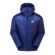 Men’s Mountain Equipment Oreus insulated jacket in  with full front zip and chest pocket, displayed on white background