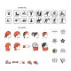 Multi-functional seamless neck gaiter featuring lightweight stretch fabric and colorful printed designs. Can be worn as a neck warmer, face covering, headband, bandana, scarf, balaclava, wristband or cycling and outdoor sports headwear for year-round prot