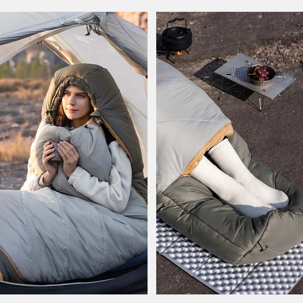 Naturehike MG270 Gold Label mummy sleeping bag with antibacterial insulation designed for camping hiking backpacking and outdoor cold weather use