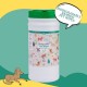 Nilaqua biodegradable pet wipes made from bamboo in 100 pack tub for gentle cleaning and pet hygiene