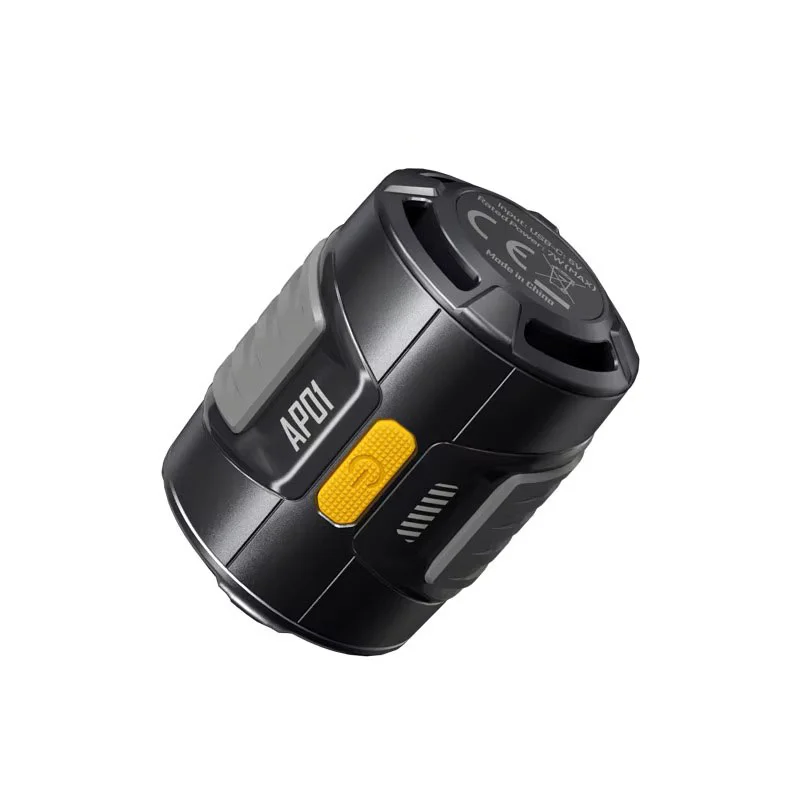 This rechargeable mini air pump is designed for inflating camping sleeping pads, air mattresses, vacuum storage bags, inflatable pillows, pool floats, and other outdoor gear. The durable portable construction makes it ideal for camping, backpacking, hikin