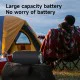 Zealot portable Bluetooth speaker with 40W output, RGB lighting effects, wireless connectivity and cylindrical design for powerful audio playback at home, outdoor gatherings, camping, travel and parties.
