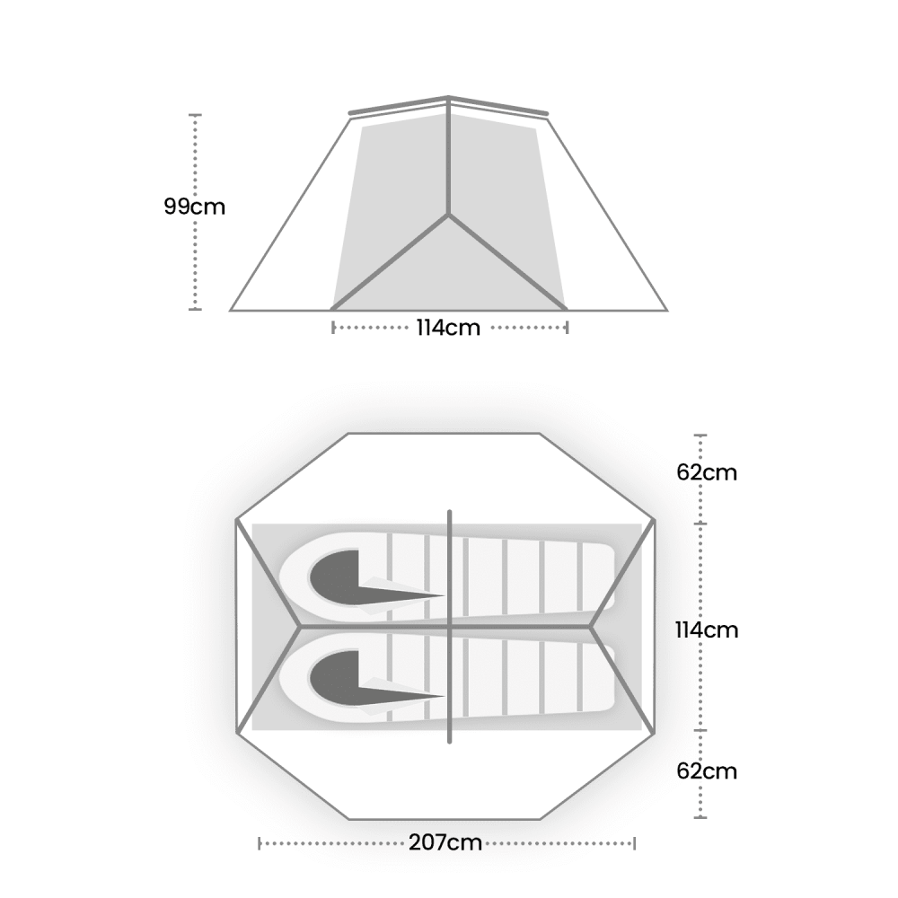 Wild Country Panacea 2 Tent - Last Season