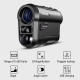 Revasri golf laser rangefinder with slope compensation, flag lock vibration and high-precision distance measurement for golfers seeking accurate yardages on the course, practice range and tournament play.