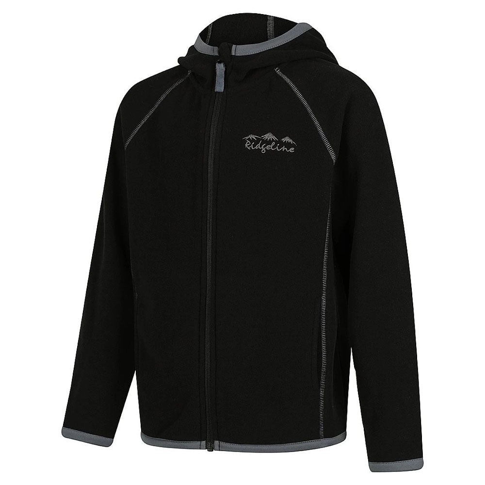 Ridgeline Raglan Kids Zip Fleece Hoodie 