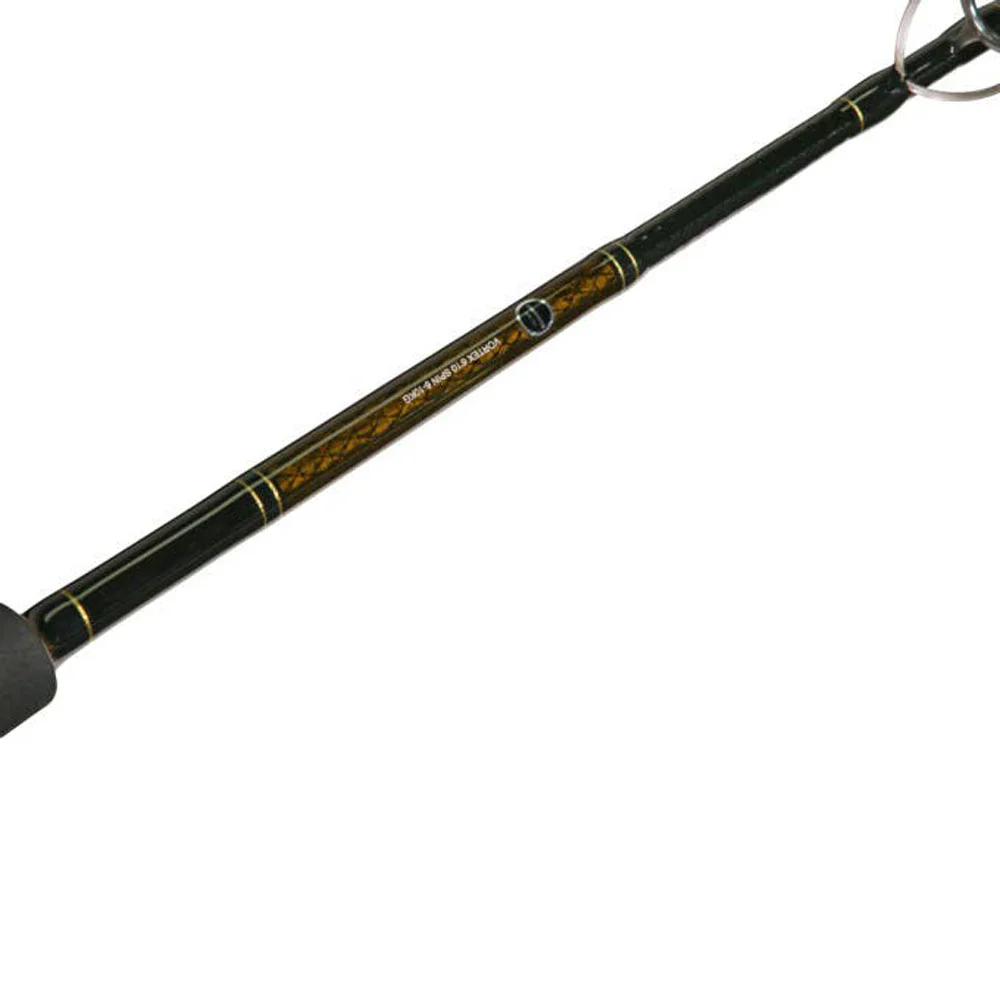 Shimano Baitrunner 8000D spinning reel mounted on Vortex boat rod with baitrunner system for offshore and boat fishing