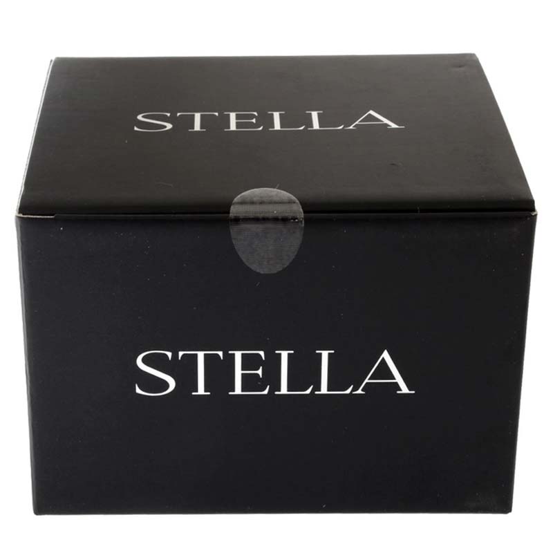 Shimano Stella 6000 SW HGC spinning reel with gold and black design