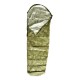 SOL Escape Bivvy Laid Flat – Heat Reflective Interior Full view of SOL Escape Bivvy showing interior silver coating and mummy-style cut