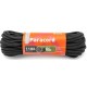 SOL 1100 black paracord survival cord measuring 15.2m with durable nylon construction designed for camping, survival, hiking and outdoor utility use