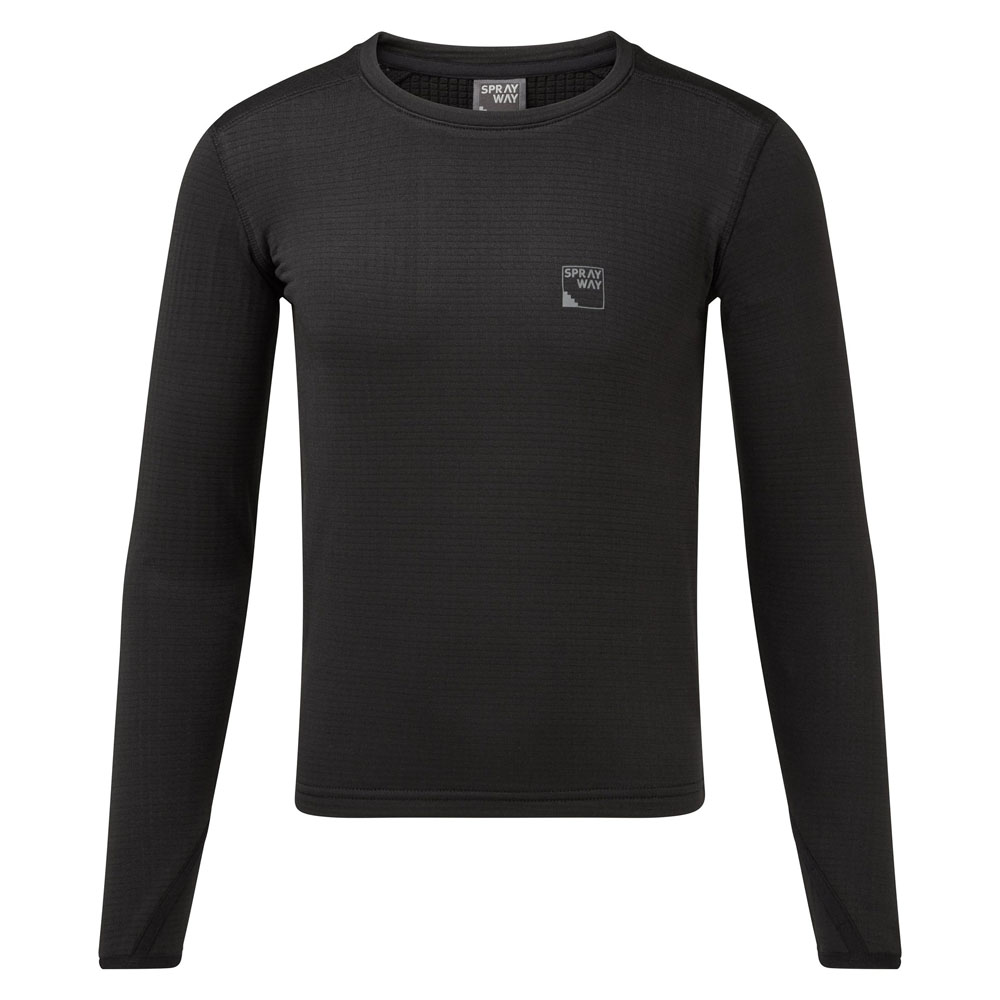 sprayway caldew crew thermal base layer top mens lightweight breathable thermal shirt