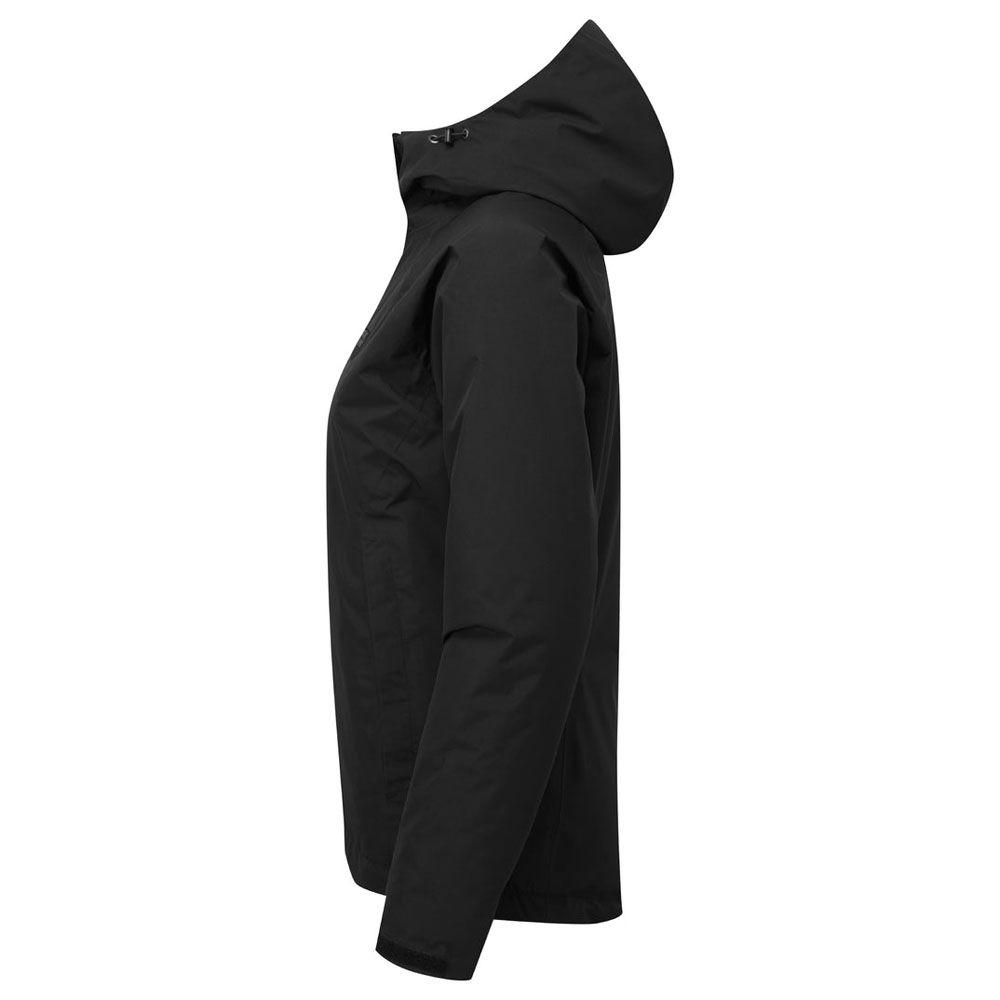 sprayway fionn women's insulated gore tex jacket side view warm waterproof breathable outdoor jacket