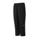 sprayway junior waterproof rain pants black angled view kids lightweight outdoor rain trousers