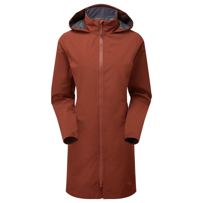 sprayway piran women's waterproof jacket long length hydro dry breathable rain coat outdoor jacket