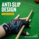 Three finger billiards glove with adjustable wrist strap and smooth low-friction design for pool, snooker and cue sports, providing enhanced cue control and consistent stroke performance