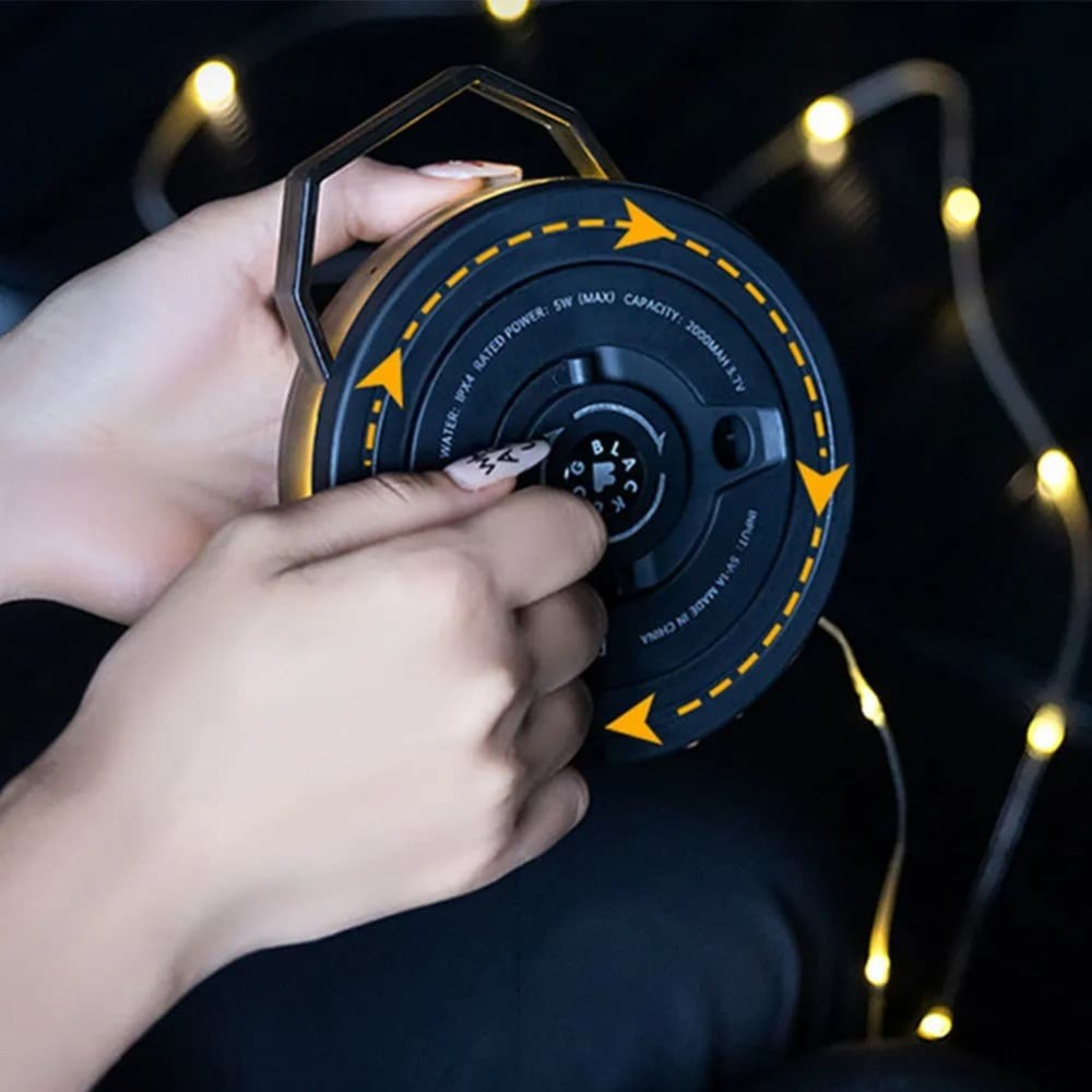 TrailGlow 10M Rechargeable LED Tent Light by Naturehike BLACKDOG