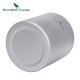 Base detail of Boundless Voyage titanium mug with smooth finish