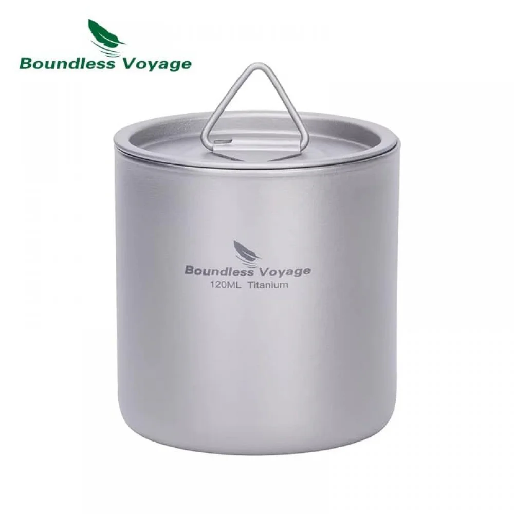 Boundless Voyage Titanium Double Walled Cups | 120ml to 400ml ...