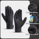 Winter Touchscreen Cycling Gloves – Waterproof Windproof Thermal Gloves Ideal for cycling, running, hiking, commuting, motorcycling, outdoor sports, and cold-weather activities. The thermal construction helps retain heat while maintaining flexibility, comfort, and secure grip in wet, windy, and winter conditions.