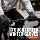 Warm winter touchscreen knit gloves for men and women featuring soft stretch fabric, full-finger coverage and touchscreen-compatible fingertips for everyday wear, commuting, outdoor activities and cold-weather use.